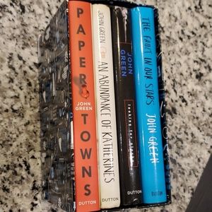 4 book set John Green EUC